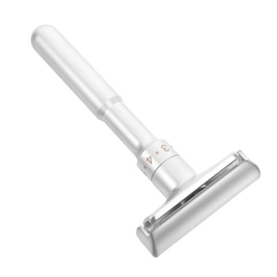 Didiseaon Shaped Manual Safety Razor Vintage Handheld Beard Shaver for Men Skin Friendly and Electricity Shaving Exceptional Precision for Body Hair and Beard Grooming