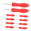 MUCKLILY 10pcs Eyelash Glue Bottle Nozzle Piercing Needles Stainless Steel Tips Easy Opening Tool Professional DIY Use view 1