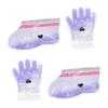 WOFASHPURET Lavender Paraffin Wax Therapy Cover Set 2 Pairs Hand and Feet Moisturizing Wax Gloves and Socks for Dry Skin Care view 1
