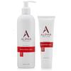 Alpha Skin Care Revitalizing Body Lotion, 12% Glycolic AHA, Simple & Effective Daily Moisturizer Hydroxy Acid, Hydrates & Exfoliates for Soft, Smooth Skin, Anti-Aging, 12 Oz & 3 Oz view 1