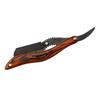 HAKIDZEL Wooden Handle Razor for Men Foldable Manual Beard Trimmer Stainless Steel Head Shaving Tool Portable Design for Travel for Personal Grooming view 1