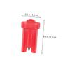 OATIPHO 100Pcs Eyelash Extension Glue Bottle Anti-Blocking Needles Precision Nozzle for Lash Application Compatible Glue Bottles Essential Lash Extension Supplies view 2
