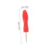 EXQUIMEUBLE 10pcs Ergonomic Handle Glue Bottle Piercing Needles Blocking Nozzles for Lash Glue Replacement Piercing Pins for Salons view 2