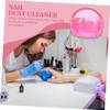 BELLIFFY Nail Drill Cleaning Brush Kit 5-Piece Set Soft and Hard Bristles Nail Dust Brush for Manicure Professional Use for Home and Salon view 3