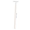 Beatifufu 100pcs Long Single Head Cotton Swabs 15cm Disposable Wooden Handle Swabs for Makeup Cleaning and Industrial Use Travel-Friendly view 2