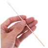 Beatifufu 100pcs Long Single Head Cotton Swabs 15cm Disposable Wooden Handle Swabs for Makeup Cleaning and Industrial Use Travel-Friendly view 3