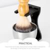 NOLITOY Shaving Brush Stand Holder for Men Portable Razor Display Organizer Space Saving Design for Neat Bathroom Storage Compatible with Shaving Soap Bowl view 2