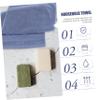 LALADEFIEE Oversized Cotton Bath Towel Set Extra Thick Absorbent Washcloths for Home Use Soft Face Towels for Bathroom and Spa view 4