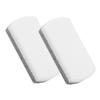 ERINGOGO 2Pcs Dual Sided Pumice Stone for Feet Ergonomic Foot Scrubber Exfoliator for Smooth Skin for Pedicure and Dead Skin Removal Foot Care Tool for Men Women view 1