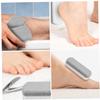 ERINGOGO 2Pcs Dual Sided Pumice Stone for Feet Ergonomic Foot Scrubber Exfoliator for Smooth Skin for Pedicure and Dead Skin Removal Foot Care Tool for Men Women view 3