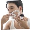 MUCKLILY Beard Brush for Men Shaving Brush with Unique Design for Deep Pore Cleansing Durable Barber Tool for Precise Shave Salon view 2