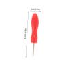 OUNONA 10pcs Eyelash Glue Bottle Piercing Needles Blocking Nozzle Pins for Lash Extension Stainless Steel Tips view 2