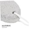 COSMEVIVI Natural Pumice Stone Foot Rock Scrubber White Lava Pedicure Tool for Hands and Feet view 3