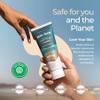 Happy Ocean Tinted Mineral Sunscreen SPF 45 Reef Safe Zinc Oxide Face Sunscreen, Biodegradable, Natural Tint, Water Resistant, Travel Size 2.5 oz view 2