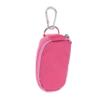 BATHVEVE Portable Essential Oil Key Case for Bottles Travel Friendly Organizer with Sturdy Zippers Elegant Handle and Protective Design Pink view 1