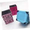 IWOWHERO Hair Salon Scissors Holder Hairdressing Tools Organizer Hair Accessories Organizer Box Combs Holder view 4