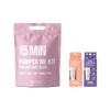 15 Min Pamper Me Kit and Total Care Balm Dual Pack: Korean Face Mask Essentials and Moisturizing Lip Balm Gift Set for Women view 1