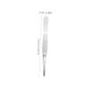 MOTHNUR Professional Stainless Steel Eyebrow Tweezers for Women Men Precision Tip Hair Removal Tool Ergonomic Design for Comfortable Grip Durable Makeup Tool for Facial Hair view 2