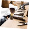 IWOWHERO Household Beard Brush with Handle Portable Bristles Grooming Brush for Men for Cleaning Beard Hair and Durable Design for Home and Barber Shop Use view 4