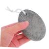 PRETYZOOM Oval Pumice Stone for Feet Natural Volcanic Rock Exfoliator Foot Scrubber Tool for Dead Skin Removal and Massage Black Design view 4