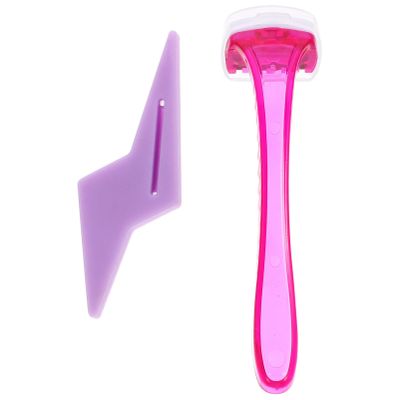 FOMIYES Bikini Trimmer Womens Hair Razor for Private Parts Waterproof Silicone Shaving Tool Compact Design for Sensitive Skin for Personal Grooming