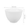 CTIRCHIU Silicone Facial Mask Mixing Bowl Set 4-Piece White DIY Mask Tools with Applicator for Beauty Use and Salon Accessories view 2