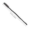 BATHVEVE 4Pcs Rhinestone Hair Bun Accessories for Women Easy DIY Hair Bun Maker Tool Compact Elegant Styling for Quick Updos for Various Outfits view 2
