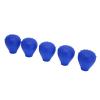 20pcs Blue Silicone Makeup Brush Covers for Travel and Storage Protection view 3