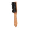 GANAZONO Beard Styling Tool Ergonomic Wooden Handle Natural Bristle Beard Brush for Grooming and Shaping Mustaches for Mens Daily Beard Care view 1