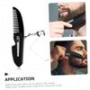 EXQUIMEUBLE Portable Folding Comb Keychain with Mirror Beard Comb for Men Lightweight and Durable Fine Tooth Design for Grooming the Go view 4