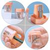 BATHVEVE Brow Pencil Sharpener Lid 4Pcs Single Hole Cosmetic Tool for Eyeliner and Brow Pens Sturdy and Rust-Resistant Makeup Accessories Random Color view 4