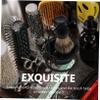 ERINGOGO 1Set Convenient Beard Shaving Brush with Wear Resistant Shaving Bowl Professional Shaving Accessory for All Beard Types Durable and Easy to view 3