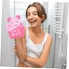 BIUDECO Cartoon Kids Shower Scrubber Gloves 2-Piece Exfoliating Bath Mitt Set Soft Body Scrubbing Gloves for Children for Gentle Exfoliation and Bath Time view 3