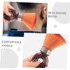 BATHVEVE Beard Brush for Men 100% Boar Bristles Neck Duster Grooming Brush for Shaving and Facial Hair Barber Accessories for Home and Salon Use view 2