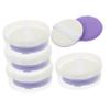 Beaupretty 5Sets Round Makeup Sponges for Foundation Hydrophilic Non Cosmetic Pads Soft and Absorbent Facial Powder for Women with Storage Box view 1