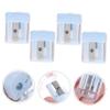 GANAZONO 4Pcs Makeup Sharpener for Eyeliner and Eyebrow Pencils Durable and Resistant Essential Cosmetic Tool for All Pencil Random Colors view 3