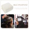 EXQUIMEUBLE 20Pcs Hair Perm Heat Insulation Mat High Class Wool Hairdressing Protective Accessories for Hair Styling Heat Protector for Salon Use view 4