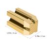 GANAZONO 4-Sided Eyebrow Pencil Sharpener Tool Dual Function Eyeliner and Brow Sharpener Compact Makeup Supplies for Precise Application view 2
