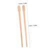 TOYZFRIENDY 100Pcs Body Wax Applicators Single Use Wooden Top Wands for Hair Removal Lightweight Sticks for Sensitive Areas for Personal Care and DIY Crafts view 2