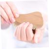 Beaupretty 1Pc Wooden Pig Bristle Nail Brush Simple Manicure Brush for Nail Art Clean Up Natural Bristles Lightweight Design for Home Salon Use view 4