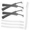 SHERCHPRY 4Sets Dermaplane Razors for Women Portable Eyebrow Trimmers and Facial Hair Removers Safe Gentle Blades for Precise Hair Removal Travel Friendly Design view 1