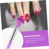 BATHVEVE 7Pcs Dust Brush for Nail Cleaning and Manicure Mixed Color Brushes with Dense Bristles for Nail Art Portable and Durable Nail Dust Cleaner view 2