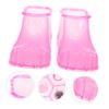 Massage Foot Bath Shoes, Size 42 Pair, Plastic Sole Design for Sauna view 2