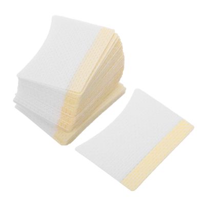 Healeved 40pcs Organic Cotton Eye Makeup Remover Pads for Eyelash Extension Removal Soft Facial Cotton Rounds for Skincare and Nail Care Gentle Wipes for Sensitive Skin