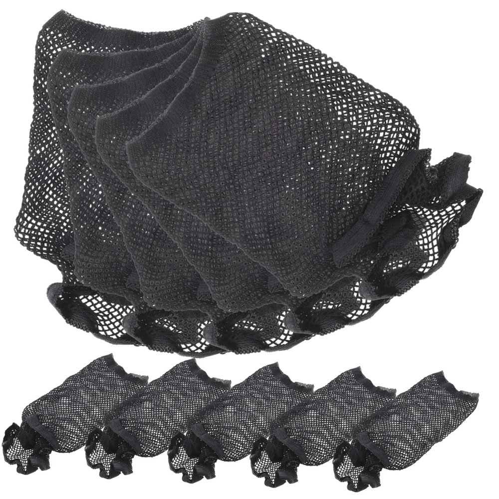 GANAZONO 10Pcs Elastic Wig Net Caps for Women Durable Soft Mesh Hair Wraps Flexible Fits for Outdoor Activities and Wig Styling Breathable Design for Comfort