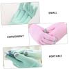 BATHVEVE 2Pairs Touch Screen Moisturizing Gloves for Hand Care Essential Oil Infused Spa Gloves for Home Salon and Spa Use Prevent Dry Cracked Skin with Comfort and Style view 3