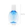 10pcs Blue 10ml PET Eye Drop Bottles Refillable Squeezable Flexible view 2