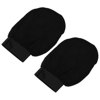 DECOMELODY 1Pair Exfoliating Bath Gloves Rayon Body Scrubbing Mitts for Deep Cleaning and Skin Nourishment for Spa and Home Use for Dead Skin Removal