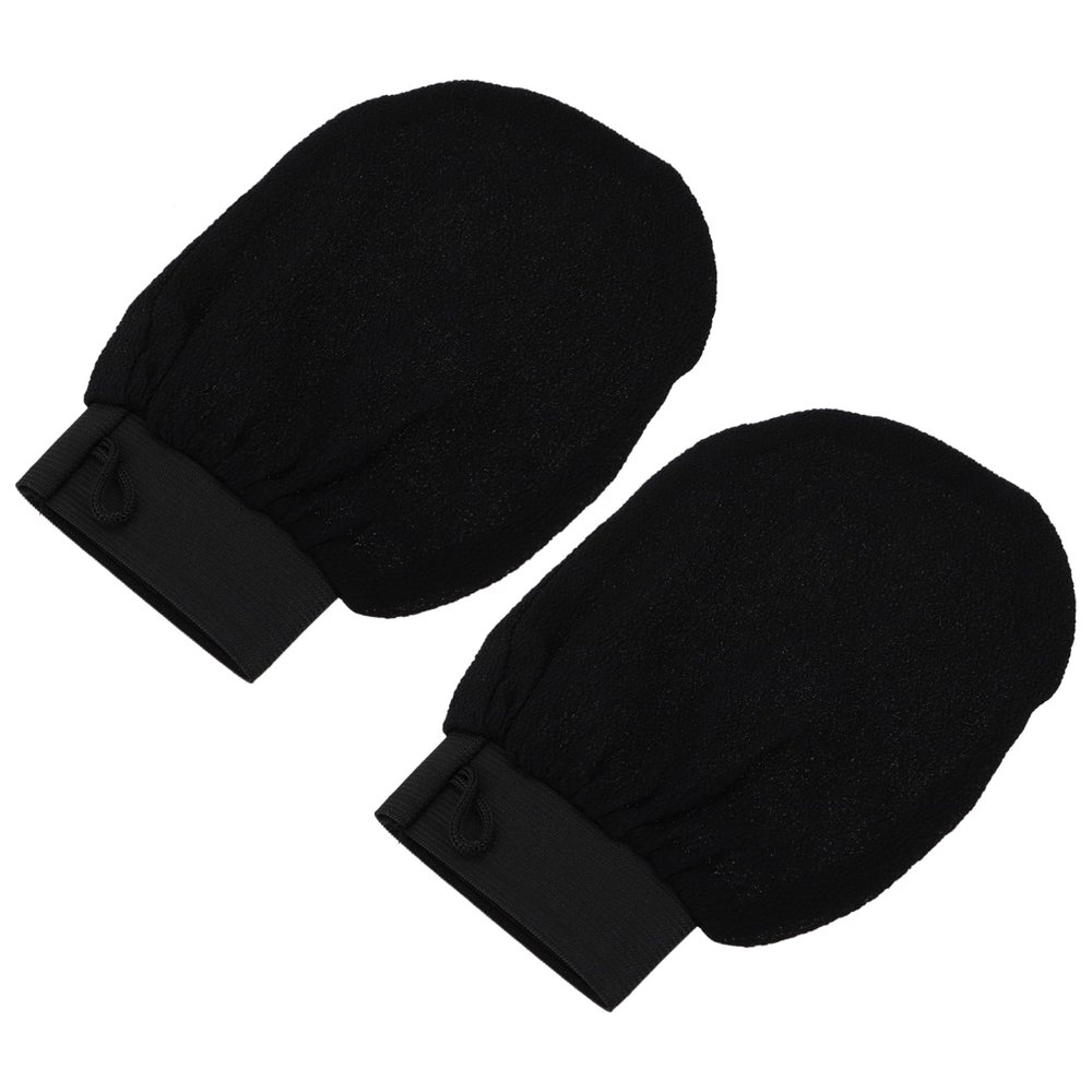 DECOMELODY 1Pair Exfoliating Bath Gloves Rayon Body Scrubbing Mitts for Deep Cleaning and Skin Nourishment for Spa and Home Use for Dead Skin Removal