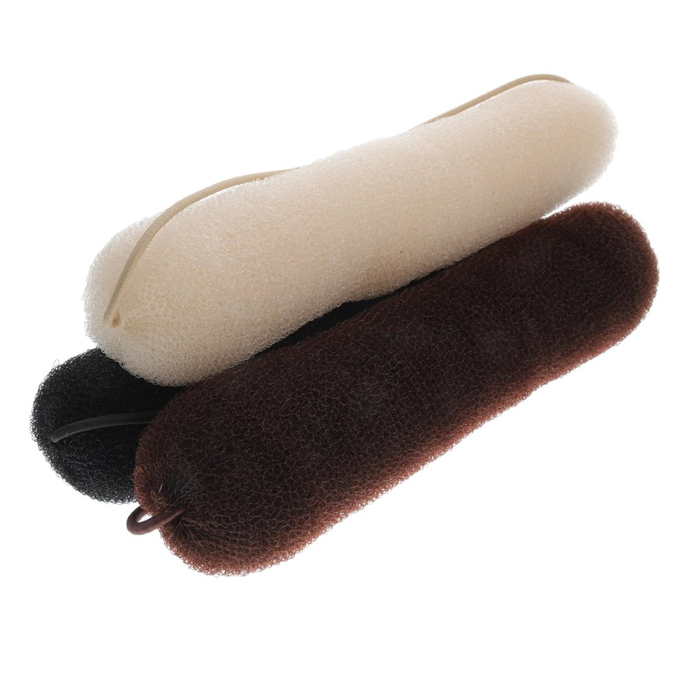 Beaupretty 3Pcs Hair Bun Makers for Women Lazy Bun Styling Tools for Long Thick Hair Donut Bun Maker for Sports Parties and Travel Includes